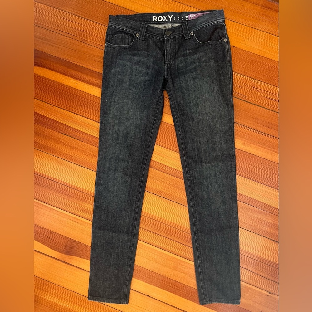 Roxy Dark Blue PISMO Women's Skinny Jeans